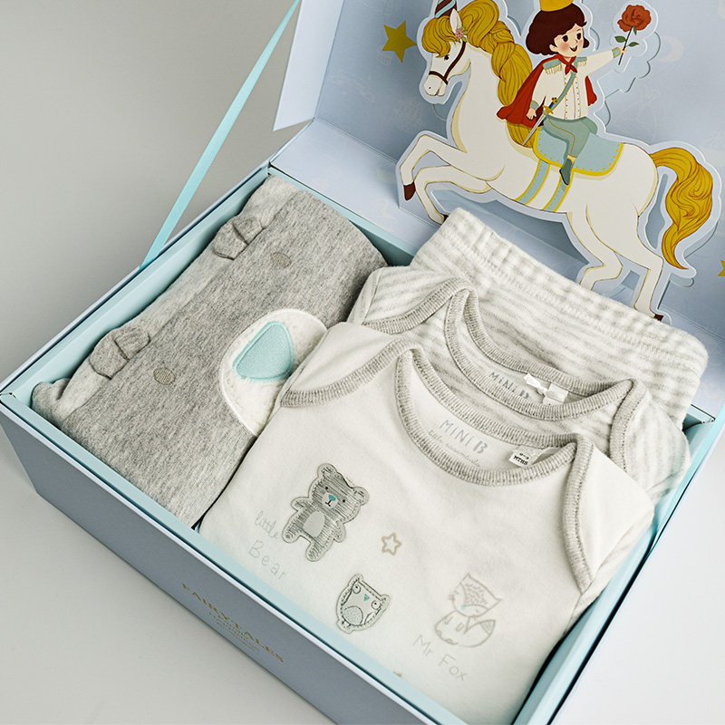 Coffret cadeau pour nouveau-né - vêtements CT67018 - Ref 1951219 Image 1