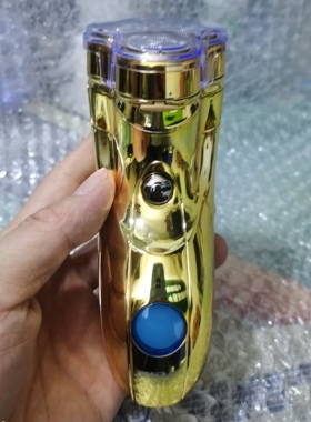 超人剃须刀SA878土豪金大7W功率剃须刀刮胡刀SA2707男士胡剃须刀