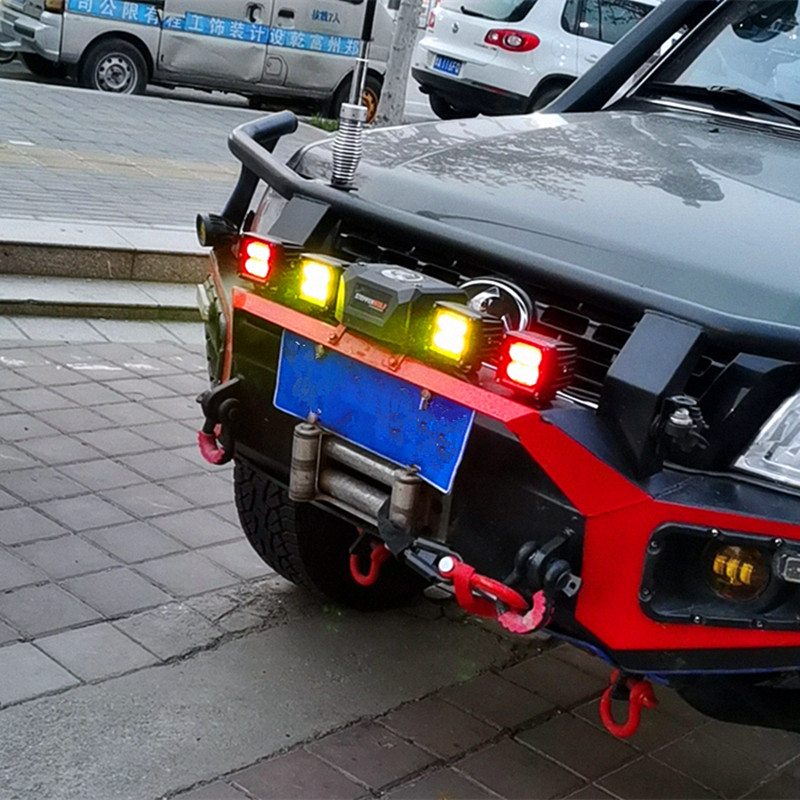 BJ40牧马人a柱灯皮卡猛禽前雾灯