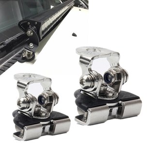 汽车LED射灯支架机盖支架通用A柱灯架不锈钢无损引擎盖支架不伤车