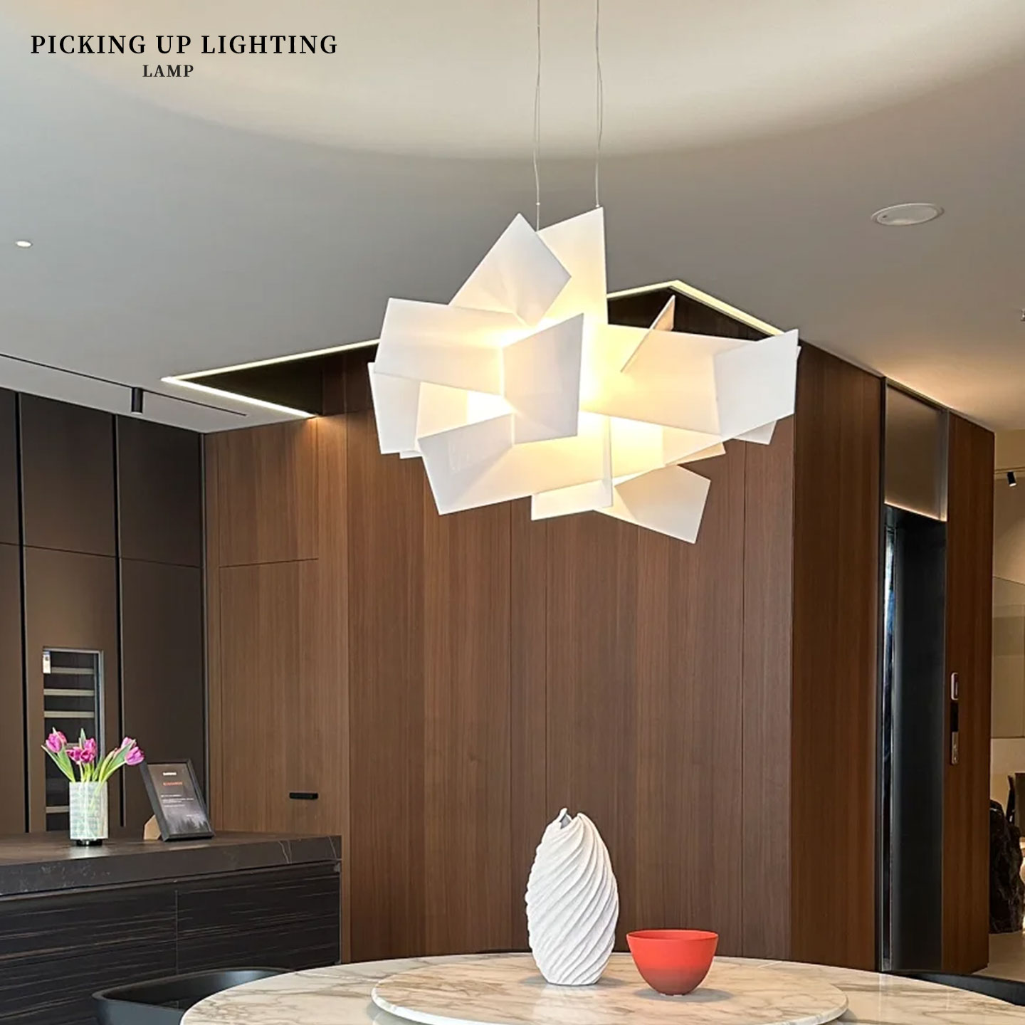 意大利Foscarini BigBang现代简约餐厅吊灯设计师别墅客厅堆叠灯
