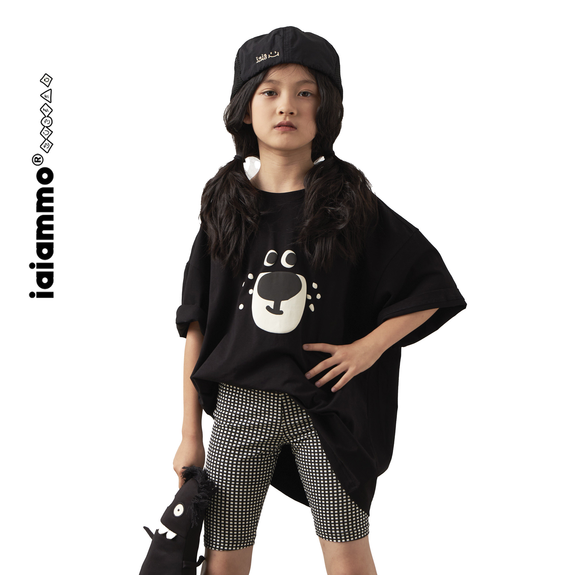 纯棉短袖t恤iaiammo原创设计