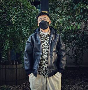 superXY 重磅枥木小牛皮 天神 Works 连帽夹克 Tenjin 正规代理