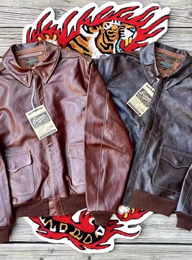 正规代理【superXY】全码 Eastman 经典27752马皮A-2飞行夹克