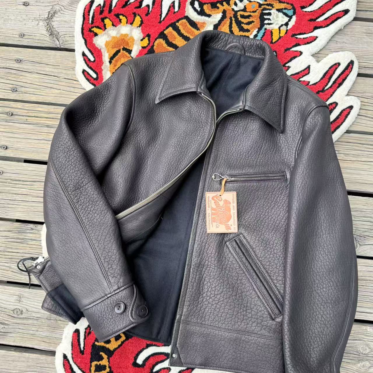 现货【superXY】RAINBOW COUNTRY小熊 独家限定鹿皮款1930S夹克