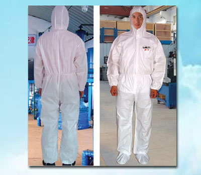 热卖无纺布轻型涂装消毒防化服