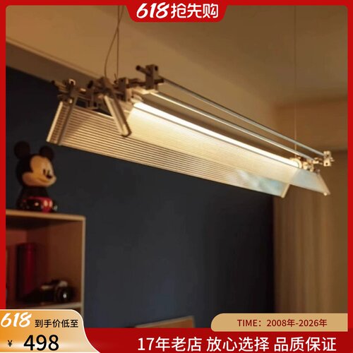 现代简约长条餐厅吊灯设计师新款