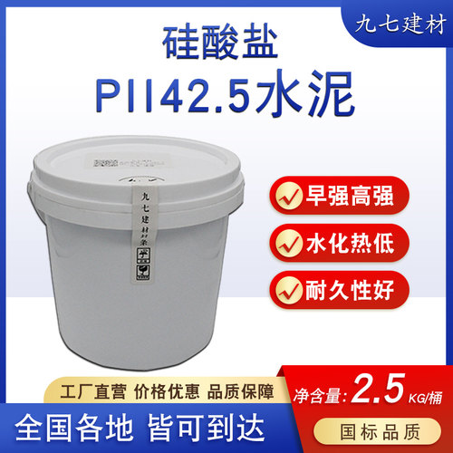 硅酸盐PII42.5水泥快干早强