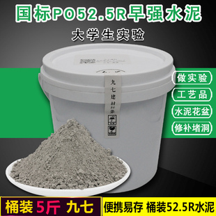 普通硅酸盐PO52.5R早强水泥高硬实验国标UHPC混凝土ECC砂浆快干修
