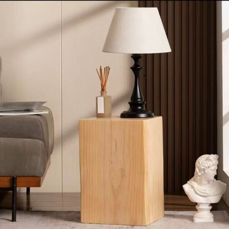 原木摆件木墩子玄关底座增高实木树桩木墩方形花架侘寂风展示地台,商业/办公家具,展示地台/底座,淘宝优惠券,粉丝福利购,淘宝优惠卷