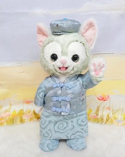 适用于杰拉多尼Olu唐装文雅娃衣着替中式长衫迪士尼玩偶娃衣手作