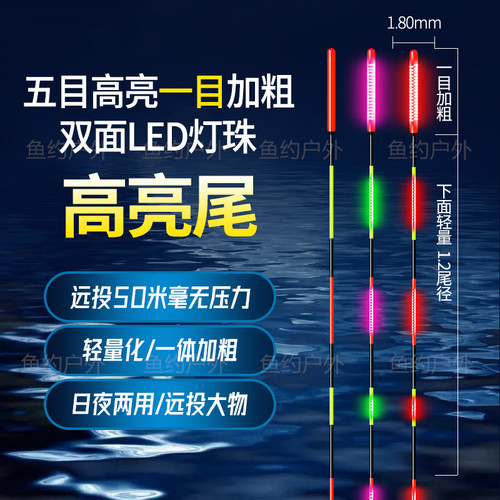 双排LED超亮一目加粗通用316/425