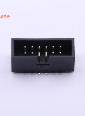 B-3000N12P-0110 |原装SMD,P=2.54mmIDC刺破式(牛角/简牛)