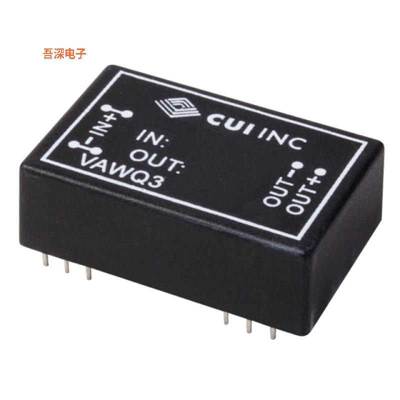 VAWQ3-Q48-S12H |隔离模块DC DC CONVERTER 12V 3W