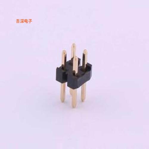 X4621WV-2x02I-C40D28|高U镀金抗氧化排针插件,P=2m