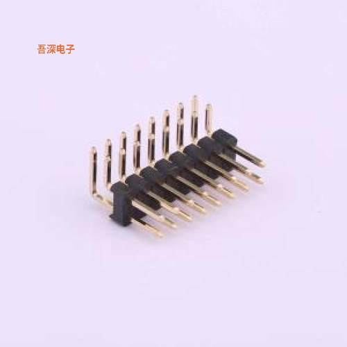 X6521WR-2x08H-C60D30 |原装弯插,P=2.54mm排针