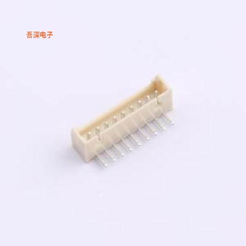 XD-1.25-9AW |配套XD-1.25-9Y线对板针座弯插,P=1.25mm