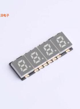 XL-SB2401SRWC |0.2英寸 红色 四位 共阳 数码管数码管SMD