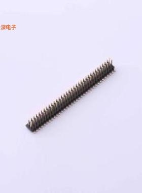 X1321WVS-2x34J-C40D53 |排针上针4.0,PB0.1mm,6T料,Au足1u