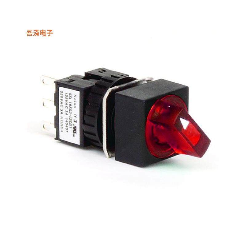 KSL16SAS2-L2CR1 |标准16mm SELECTOR SWITCH