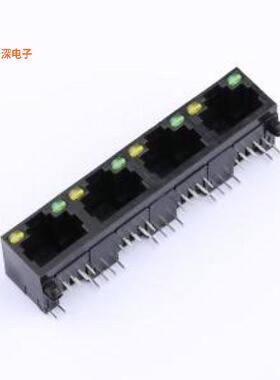 HC-RJ45-5JA-4-5-3U |原装插件以太网(RJ45 RJ11)