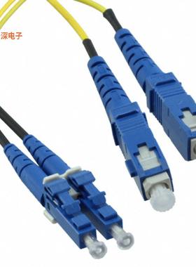 F92ELQ1SNSNM1.5 |LC 双工OS2 2F 1.6MM PC LSZH PUSHPULL LC