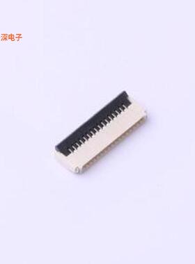 X05A10H16G |后锁FFC/FPCSMD,P=0.5mm,卧贴