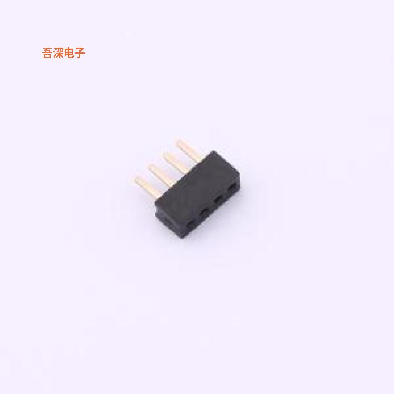 HX PM1.0-1x4P ZC |原装插件,P=1mm排母