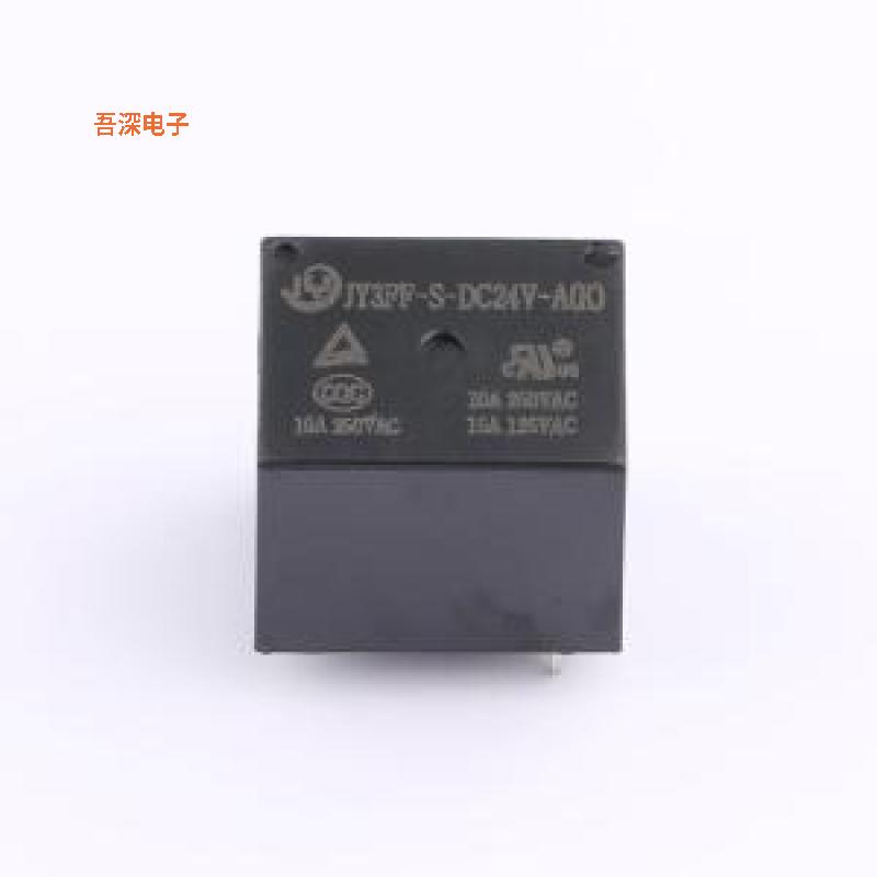 JY3FF-S-DC24V-A(K) |原装插件,19x15.4mm功率继电器