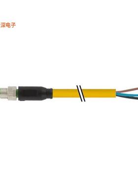 7000-08001-0100500 |插座CIRC CBL 3POS RCPT TO WIRE 16.4'