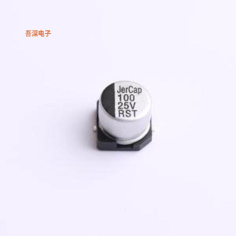 RST25V100M6X5 |原装SMD,D6.3xL5.4mm贴片型铝电解