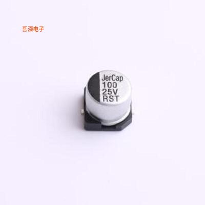 RST25V100M6X5 |原装SMD,D6.3xL5.4mm贴片型铝电解