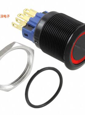 PV7F2T011-3R4 |前面板安装SWITCH PUSHBUTTON SPDT 2A 48V