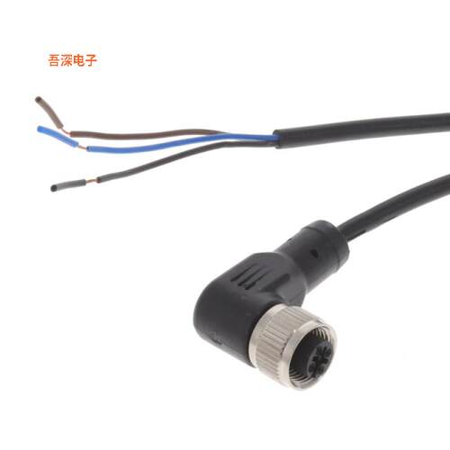 CBF12-R43N0-02BPVC |原装全新CBL 3POS PLUG RA TO WIRE 6.56'
