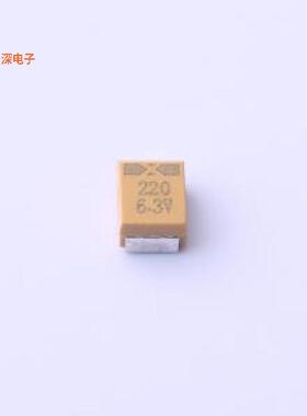 CA45B-B-6.3V-220UF-M |原装SMD,2.8x3.5mm钽
