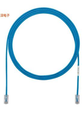 UTP28CH12MBU |圆形线缆CABLE MOD 8P8C PLUG-PLUG 39.37'