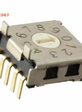 A6KSV-104RF |BCDSWITCH ROTARY DIP BCD 0.025A 24V