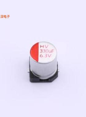 HV0J337M0607PZ |原装SMD,D6.3xL7.7mm固态