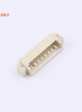 WAFER-MX125WT-8A |线对板针座WAFER MX 1.25卧贴8P