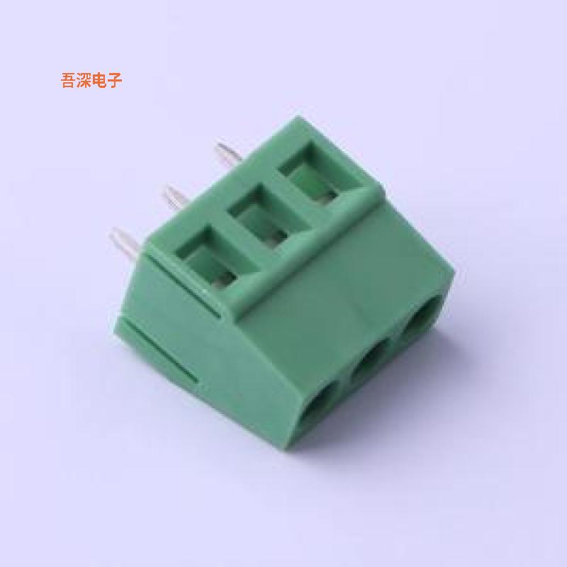 DB128V-5.0-3P-GN-S |原装插件,P=5mm螺钉式接线