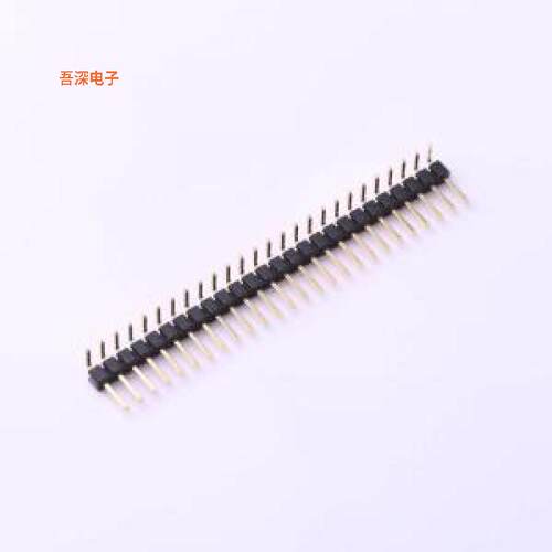 X6511WR-26H-C60D30R2 |高镀金 抗氧化排针弯插,P=2.54mm