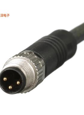 ICA3E13P2BL10M |插座CIRC CBL 3POS RCPT TO PLUG 32.8'