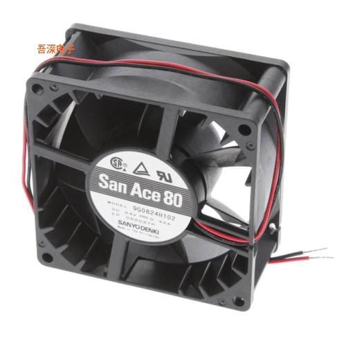 9G0824H102 |24VDCFAN AXIAL 80X38MM 24VDC WIRE