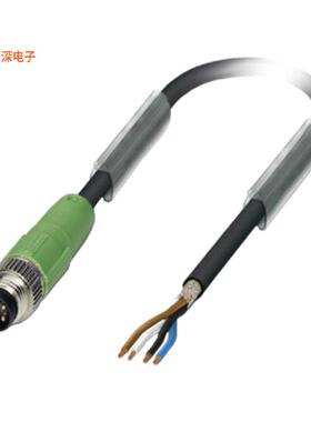 1521834|插座CIRC CBL 4POS RCPT TO WIRE 16.4