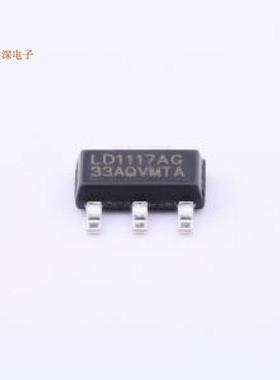 LD1117AG-33-AA3-A-R |原装SOT-223-4线性稳压器(LDO)