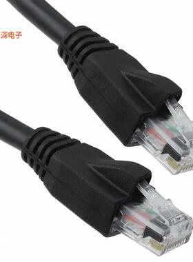 E601001 010S1|圆形线缆CABLE MOD 8P8C PLUG-PLUG 3.28