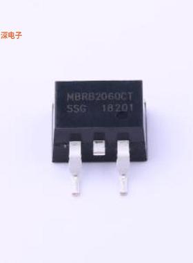 MBRB2060CT |原装D2PAKDIODE ARRAY SCHOTTKY 60V D2PAK