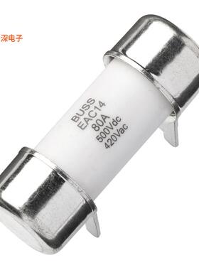 EAC14-50-3P |通孔FUSE EV 50A 420VAC 500VDC 3P