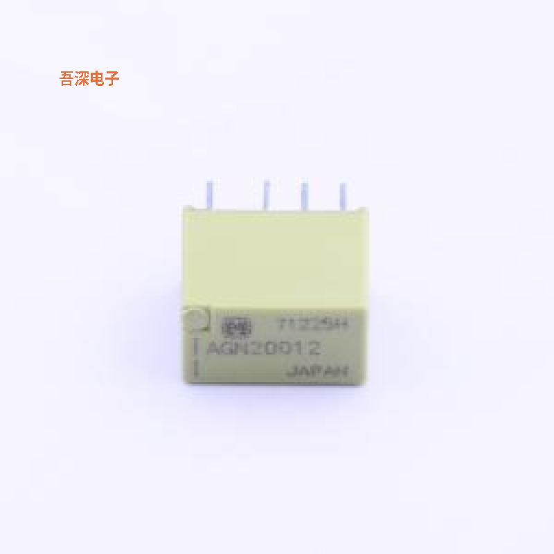 AGN20012 |原装DIP,5.7x10.6mmRELAY TELECOM DPDT 1A 12V
