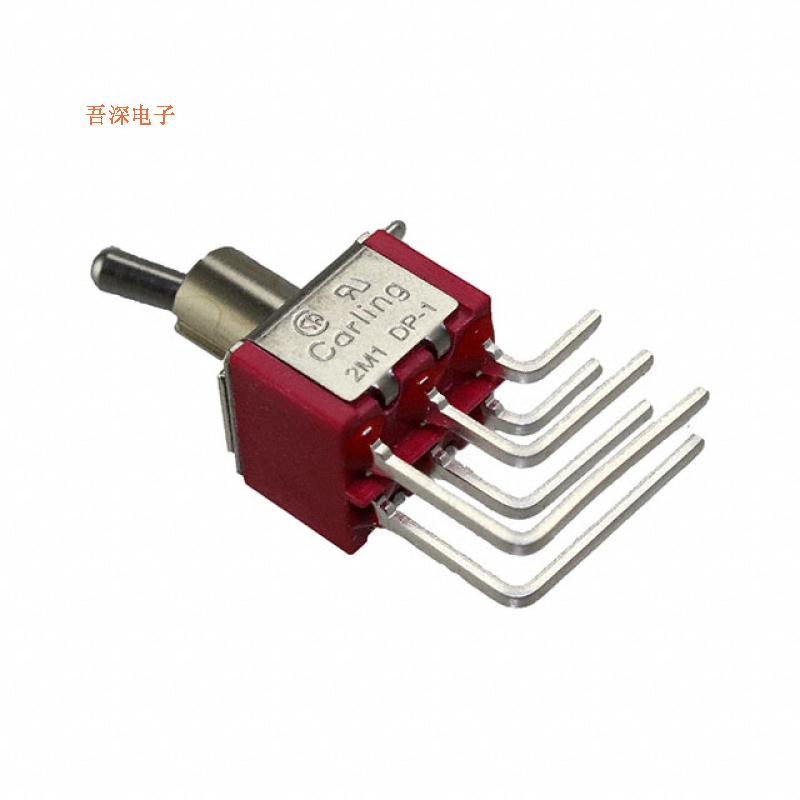 2M1-DP1-T2-B4-M7QE |原装全新SWITCH TOGGLE DPDT 5A 125V